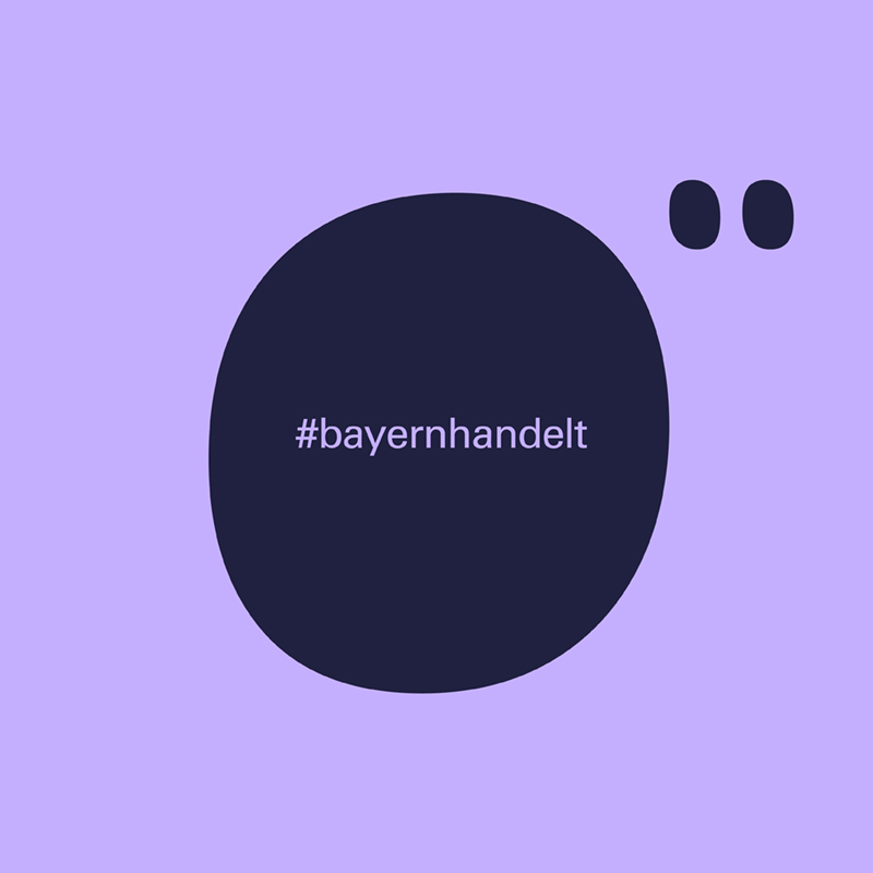 Das Bild zeigt eines der Key-Visuals der Bioökonomie.