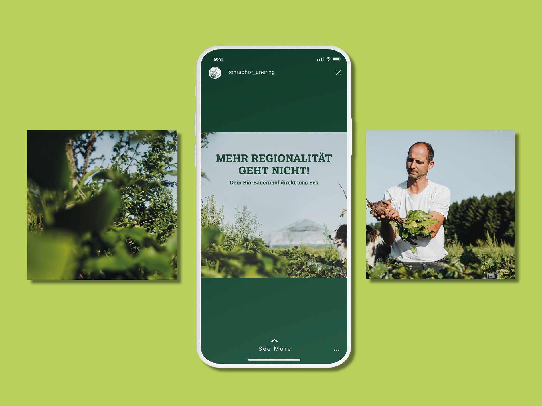 Bild zur Ansicht der Konradhof Social Media Beiträge.