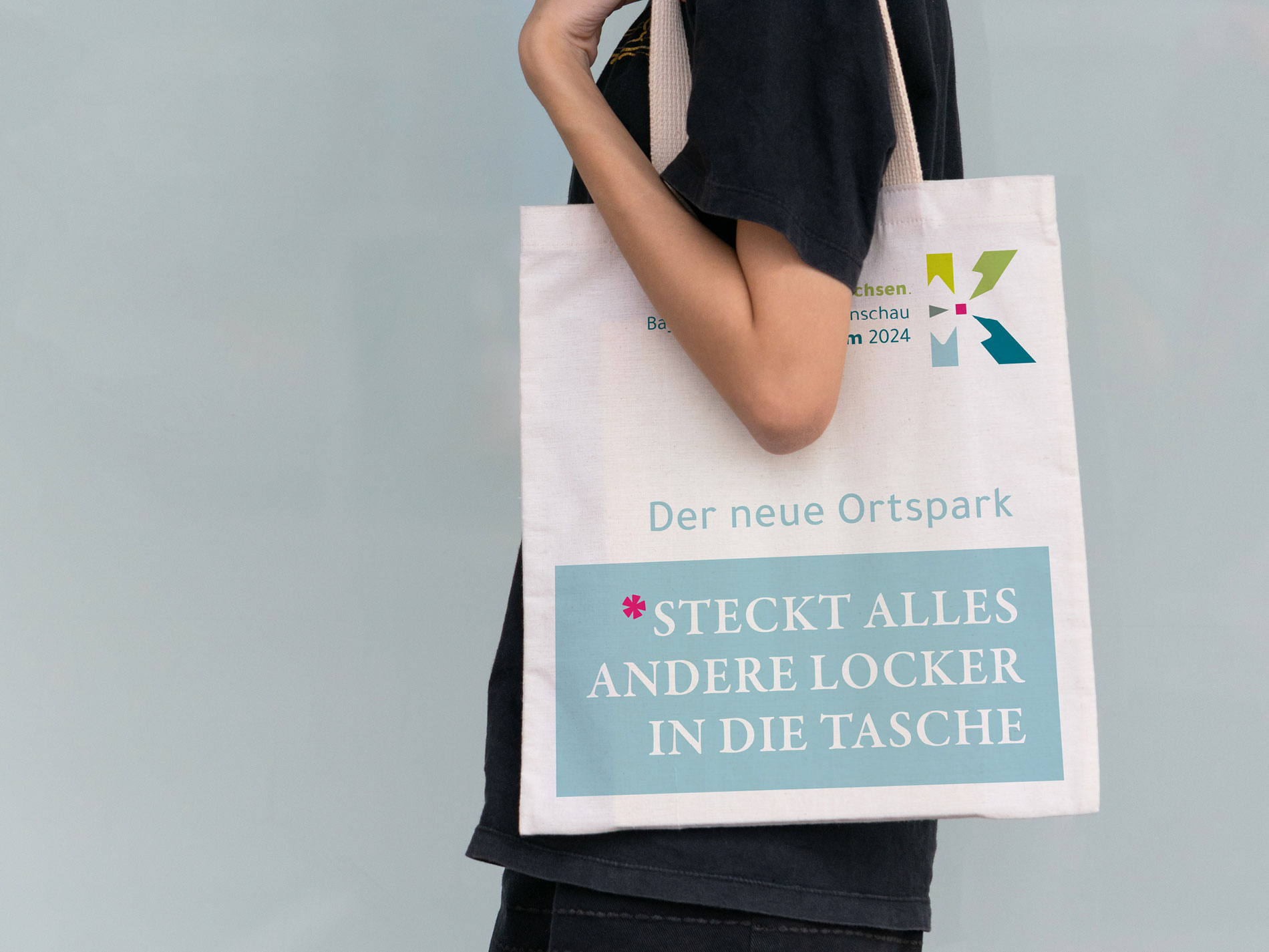 Eine Tasche der Landesgartenschau Kirchheim.